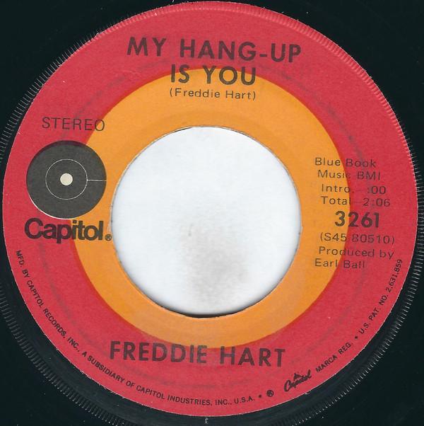 7inch Record FREDDIE HART - My Hang-Up Is You / Big Bad Wolf 3261 Capitol Records 1972 US Folk Used
7inch Record FREDDIE HART - My Hang-Up Is You / Big Bad Wolf 3261 Capitol Records 1972 US Folk Used