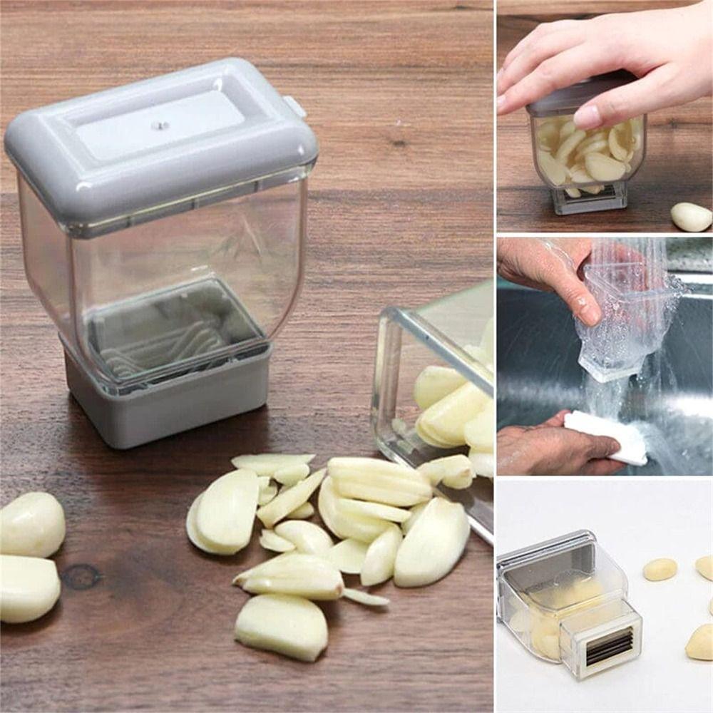 Manual Garlic Slicer Tool Quick Chopper Cutting Tool Easy To Clean Push Garlic Cutter Kitchen
Manual Garlic Slicer Tool Quick Chopper Cutting Tool Easy To Clean Push Garlic Cutter Kitchen