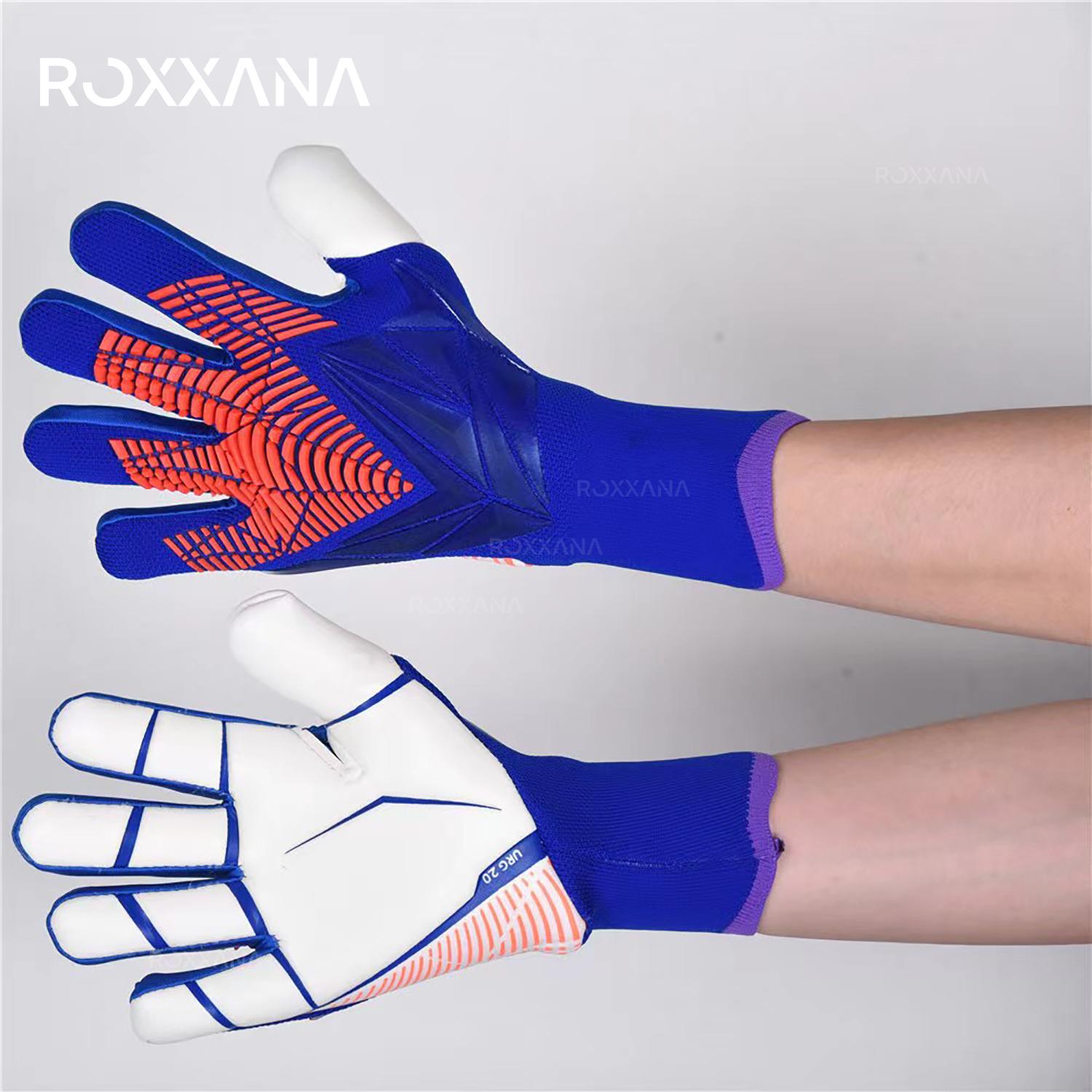 ROXXANA Professional Soccer Goalkeeper Gloves Size5/6/7/8/9/10 Kids Youth Adults Goalie Gloves Latex Anti-slip Shock-Absorbing Size 10
ROXXANA Professional Soccer Goalkeeper Gloves Size5/6/7/8/9/10 Kids Youth Adults Goalie Gloves Latex Anti-slip Shock-Absorbing Size 10