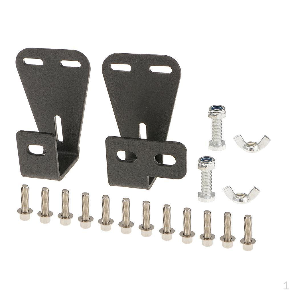 For TJ YJ Steel Hood Mount Brackets Kit
For TJ YJ Steel Hood Mount Brackets Kit
