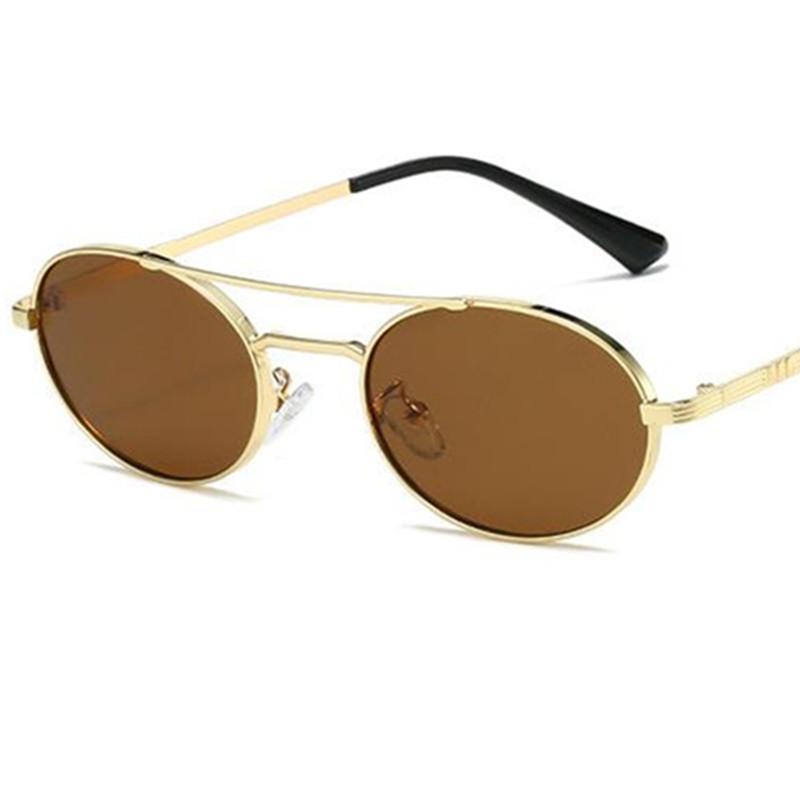 Hip Hop Sun Glasses Women Anti-UV Spectacles Alloy Oval Eyeglasses Double Beam Google Small Frame Sunglasses as picture коричневый
Hip Hop Sun Glasses Women Anti-UV Spectacles Alloy Oval Eyeglasses Double Beam Google Small Frame Sunglasses as picture коричневый