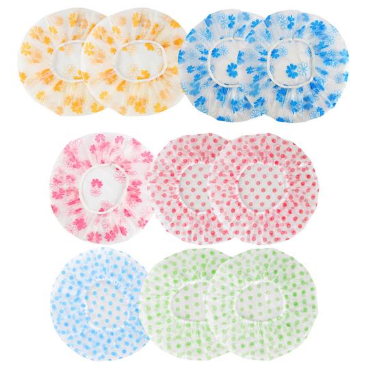 10Pcs Shower Cap Flower Pattern Elastic Strap Waterproof Reusable Hair Cap Comfortable Fit Portable Travel Bath Spa Hat 10pcs
10Pcs Shower Cap Flower Pattern Elastic Strap Waterproof Reusable Hair Cap Comfortable Fit Portable Travel Bath Spa Hat 10pcs