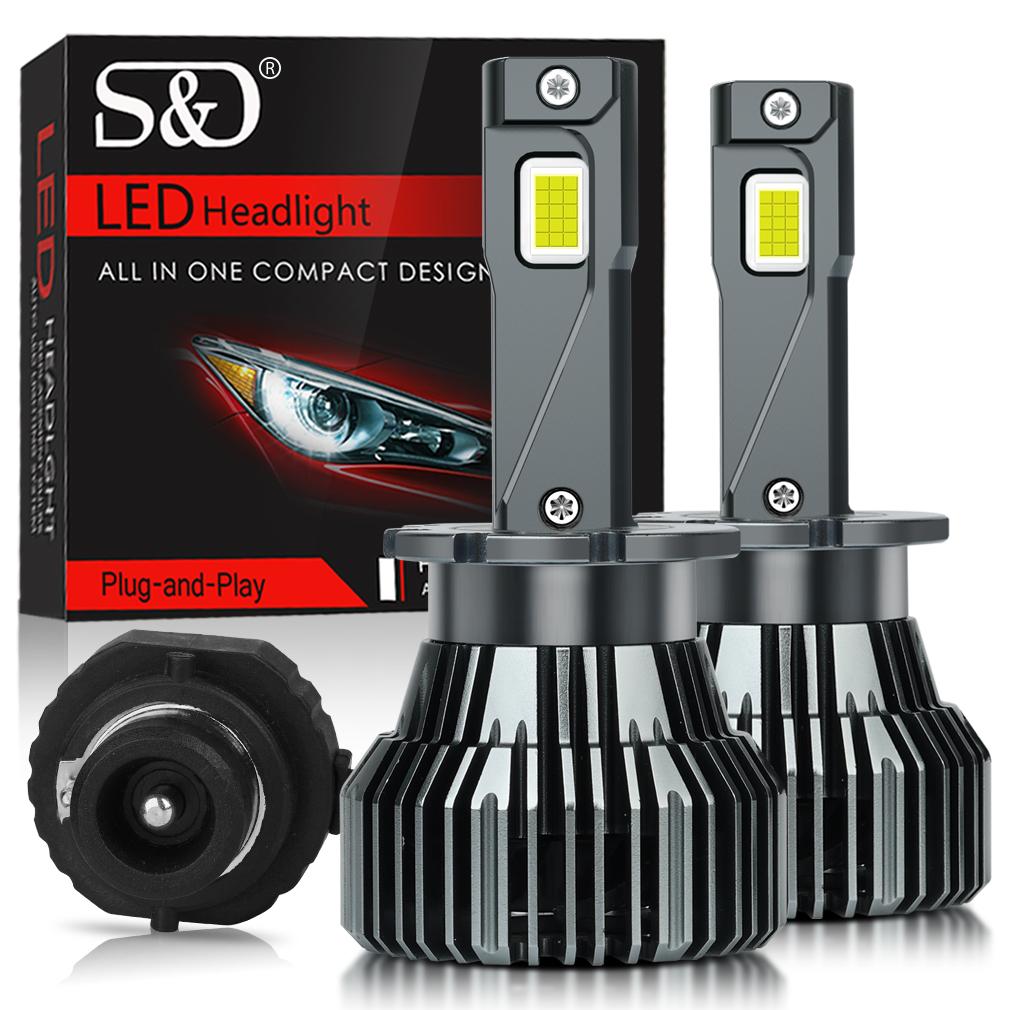 2Pcs 50000LM D3S LED фари Canbus D1S D2S D4S D5S D8S D1R D2R D2C D3R D4R Turbo LED CSP 6000K Білий Plug&Play Auto Headlamp D2S/D2R
2Pcs 50000LM D3S LED фари Canbus D1S D2S D4S D5S D8S D1R D2R D2C D3R D4R Turbo LED CSP 6000K Білий Plug&Play Auto Headlamp D2S/D2R