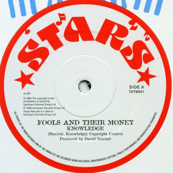 12inch Record KNOWLEDGE - Fools And Their Money / Good Luck M TJITW021 Trojan Records 2004 UK Reggae, Ska & Dub Used
12inch Record KNOWLEDGE - Fools And Their Money / Good Luck M TJITW021 Trojan Records 2004 UK Reggae, Ska & Dub Used