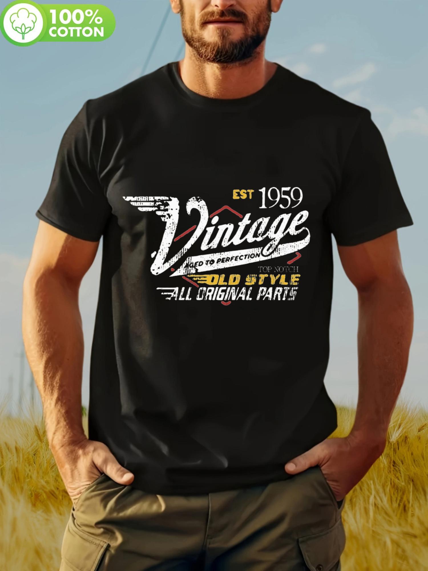 Vintage 1959 Dad Gift T-shirt - 64th Birthday S
Vintage 1959 Dad Gift T-shirt - 64th Birthday S