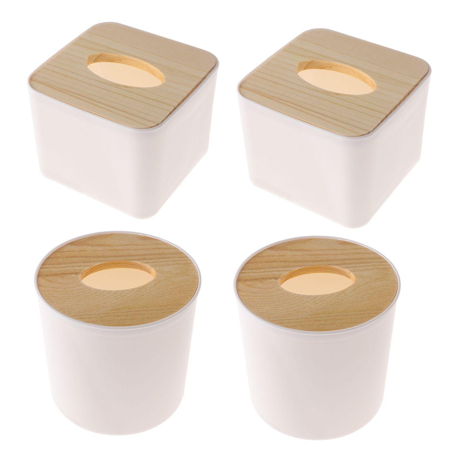 4PCS Creative Wood Interior Products Cover Holder Wooden Tissue Box Storage Case Napkin Paper Boxes
4PCS Creative Wood Interior Products Cover Holder Wooden Tissue Box Storage Case Napkin Paper Boxes
