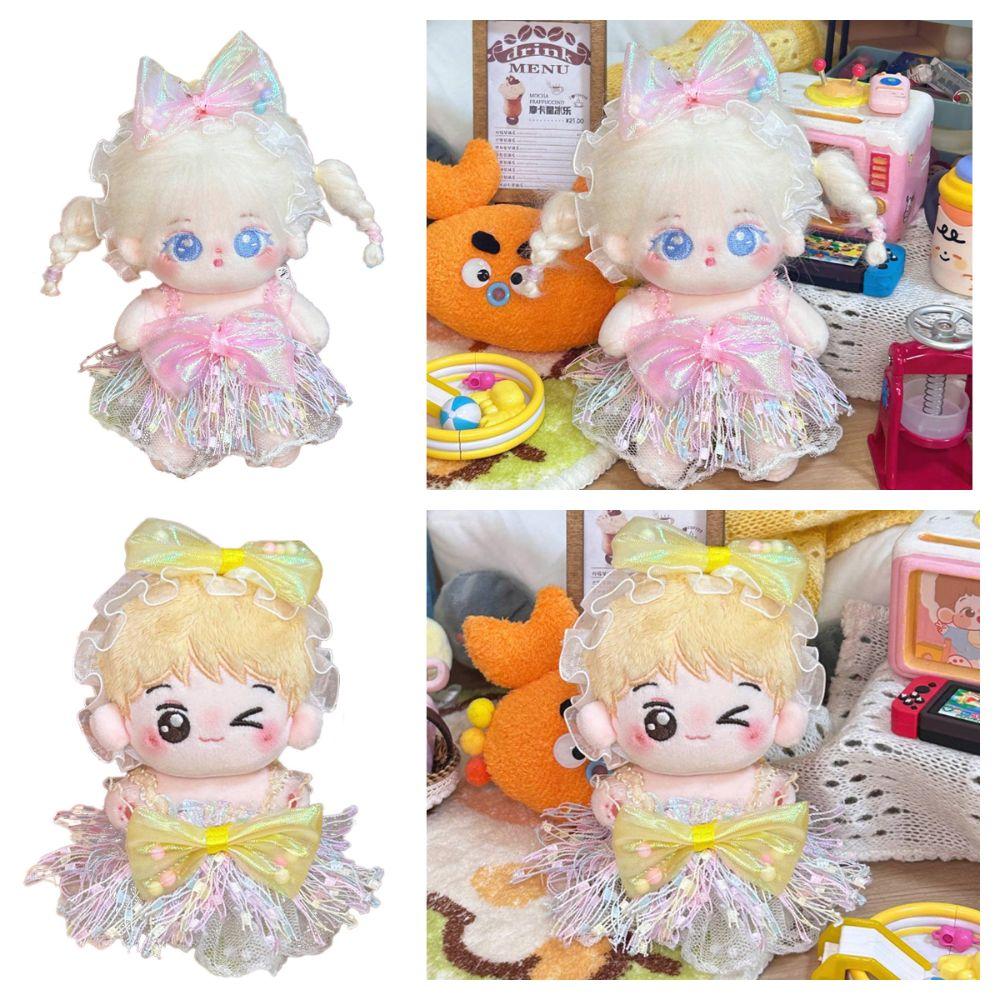 Lace Doll Dress Set 10CM Miniature Dress Suit Creative Doll Clothes Cotton Stuffed Doll рожевий
Lace Doll Dress Set 10CM Miniature Dress Suit Creative Doll Clothes Cotton Stuffed Doll рожевий