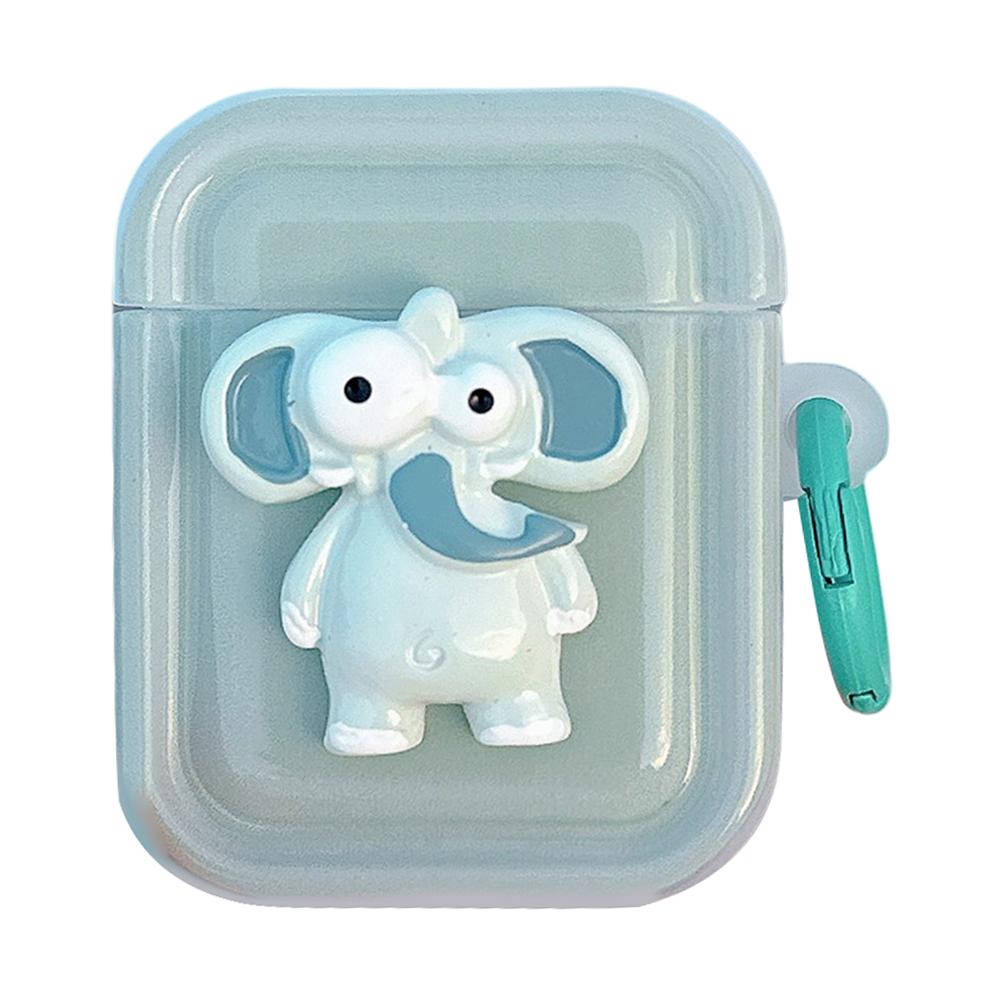 For Apple Airpods with Wireless Charging Case (2019)/AirPods with Charging Case (2019) (2016) Sleeve TPU Cover Elephant
For Apple Airpods with Wireless Charging Case (2019)/AirPods with Charging Case (2019) (2016) Sleeve TPU Cover Elephant