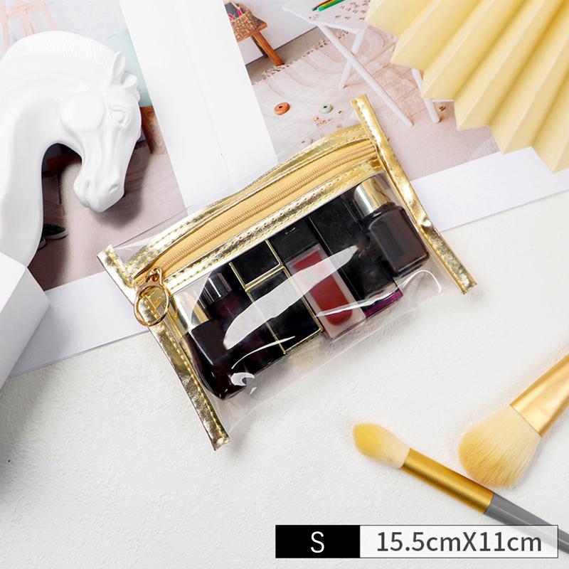 Zipper Pvc Organizer Pouch For Passport Coins Keys Lipsticks Cards Earphones Compact Travel Storage Case золотий
Zipper Pvc Organizer Pouch For Passport Coins Keys Lipsticks Cards Earphones Compact Travel Storage Case золотий