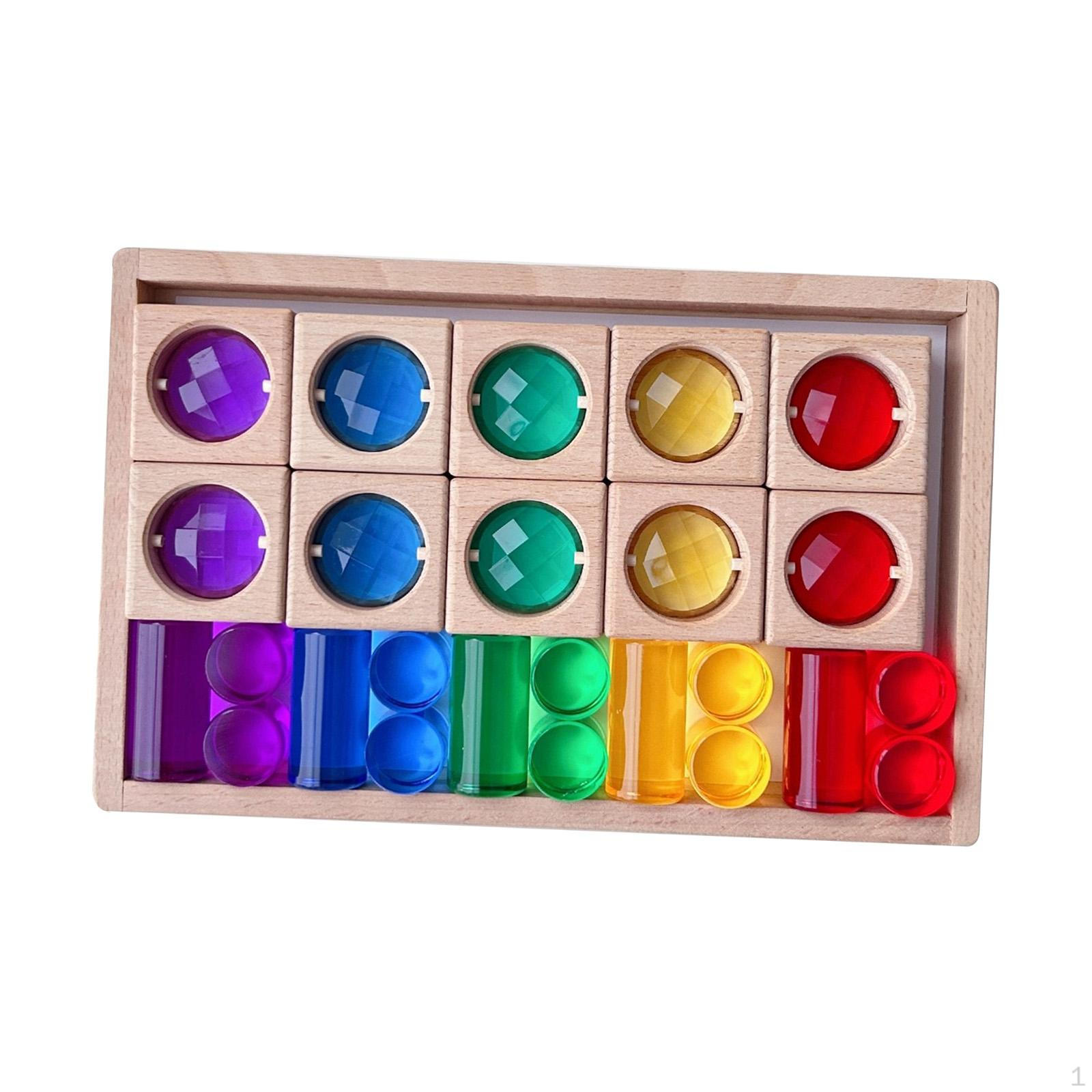 Rainbow Blocks Set Stacking Toy Birthday Gifts Educational for Boys Girls 3-6
Rainbow Blocks Set Stacking Toy Birthday Gifts Educational for Boys Girls 3-6