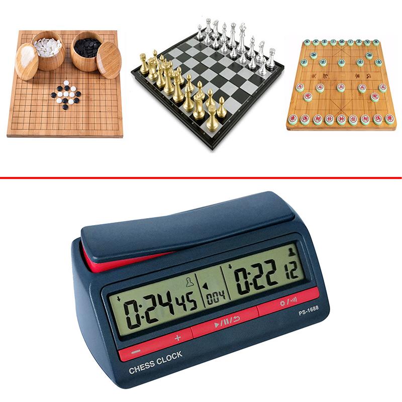 1 Set Board Game Clock Chess Clock Chinese Chess / Go / Chess Games Timer Clock Game Timer Chess Digital Timer Onesize
1 Set Board Game Clock Chess Clock Chinese Chess / Go / Chess Games Timer Clock Game Timer Chess Digital Timer Onesize