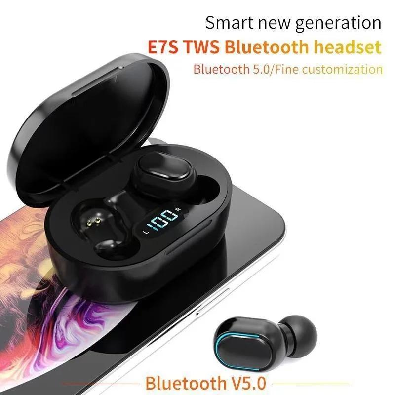 Заводские Bluetooth-наушники TWS E7S, настоящие беспроводные стереонаушники, спортивные гарнитуры, игровые наушники
Заводские Bluetooth-наушники TWS E7S, настоящие беспроводные стереонаушники, спортивные гарнитуры, игровые наушники