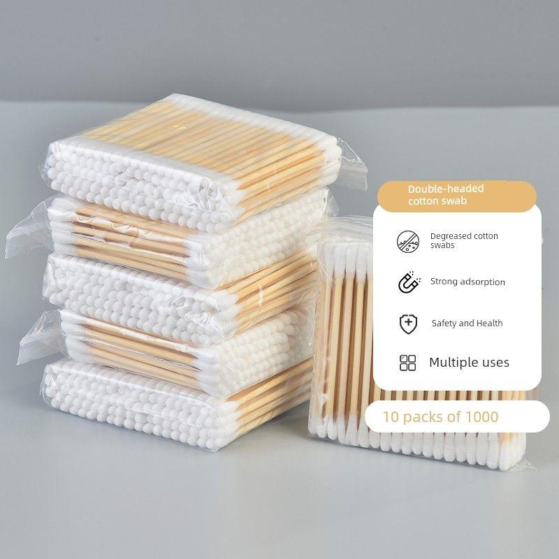 Magic Eyelash Silk Small Thin Head Makeup Eyebrow Eyeliner Cotton Swab Double-Ended Cotton Swabs 10 Packs of 1000 Pieces
Magic Eyelash Silk Small Thin Head Makeup Eyebrow Eyeliner Cotton Swab Double-Ended Cotton Swabs 10 Packs of 1000 Pieces