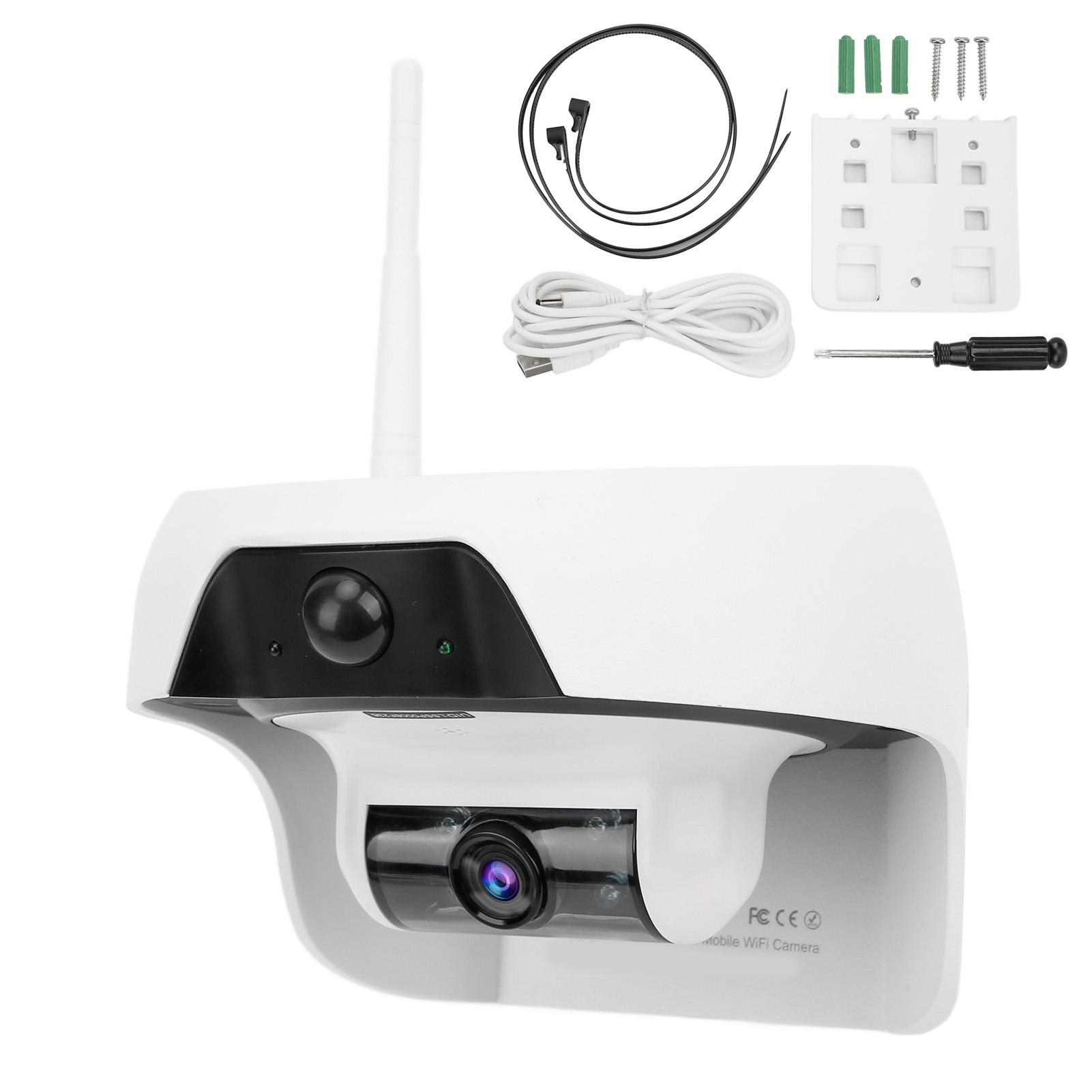 1080P Wireless IP Camera Solar Powered PIR Motion Detection 2 Way Audio IP55 Waterproof CCTV for
1080P Wireless IP Camera Solar Powered PIR Motion Detection 2 Way Audio IP55 Waterproof CCTV for