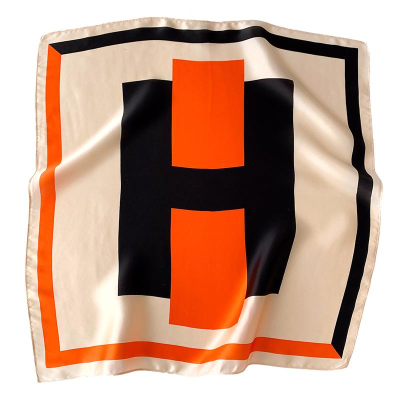 Elegant Letter Printing 100% Natural Silk Scarf Women Design Small Square Shawl Hair Ribbon Headband Fashion Neckerchief Bandana 53CMX53CM
Elegant Letter Printing 100% Natural Silk Scarf Women Design Small Square Shawl Hair Ribbon Headband Fashion Neckerchief Bandana 53CMX53CM