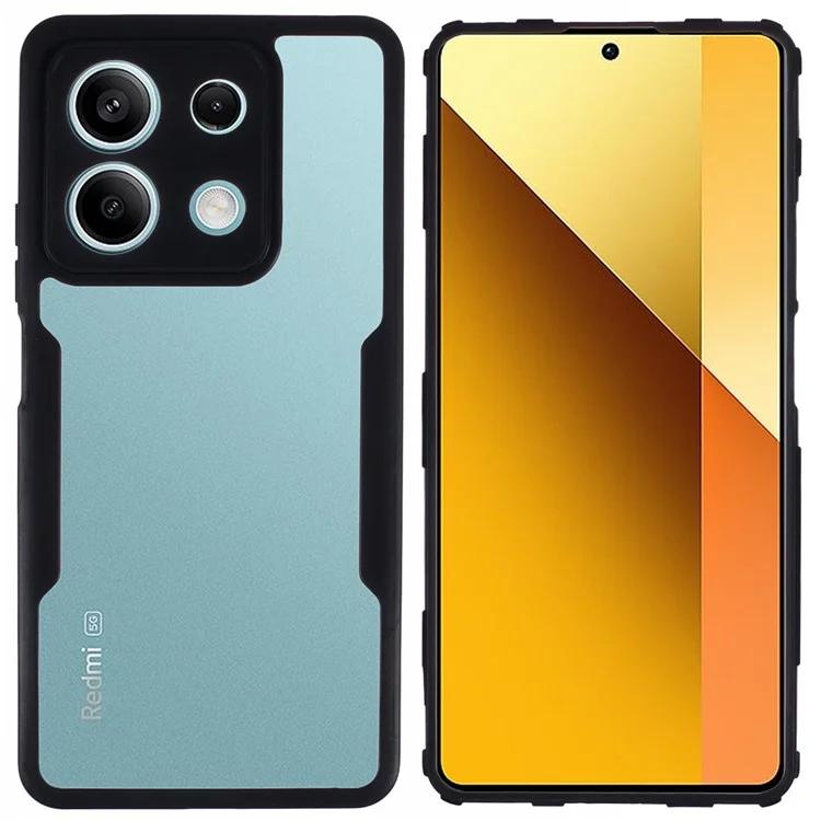 Для Xiaomi Redmi Note 13 5G чехол для телефона акриловый + противоударный чехол из ТПУ с пленкой для экрана из ПЭТ
Для Xiaomi Redmi Note 13 5G чехол для телефона акриловый + противоударный чехол из ТПУ с пленкой для экрана из ПЭТ