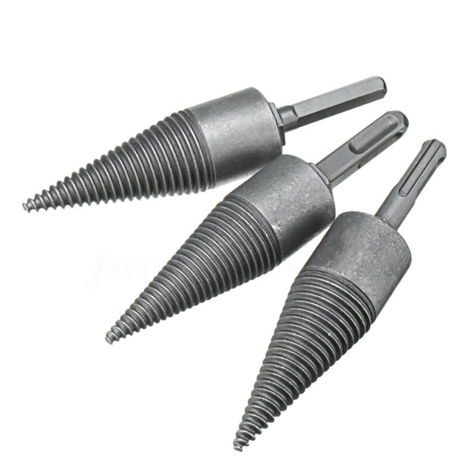 Log Wood Splitting Electric Hammer Drill Bit Splitter Cone Firewood Split
Log Wood Splitting Electric Hammer Drill Bit Splitter Cone Firewood Split
