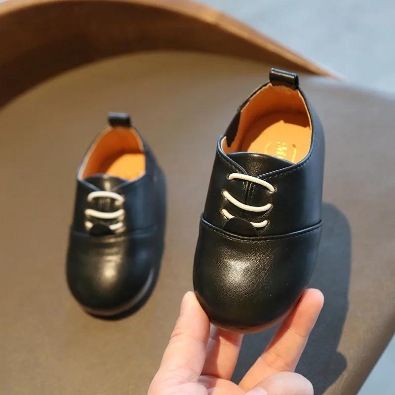 New Spring Children Casual Shoes White Dress Shoes Girls Boys Soft Bottom Black Brown Kids Leather Shoes Kid Slip On E02133 21 чорний
New Spring Children Casual Shoes White Dress Shoes Girls Boys Soft Bottom Black Brown Kids Leather Shoes Kid Slip On E02133 21 чорний