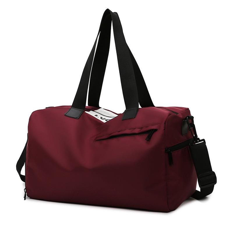 Dry and wet separation gym bag for women, new model with separate shoe compartment, yoga sports bag, Oxford cloth luggage storage bag вино красного
Dry and wet separation gym bag for women, new model with separate shoe compartment, yoga sports bag, Oxford cloth luggage storage bag вино красного