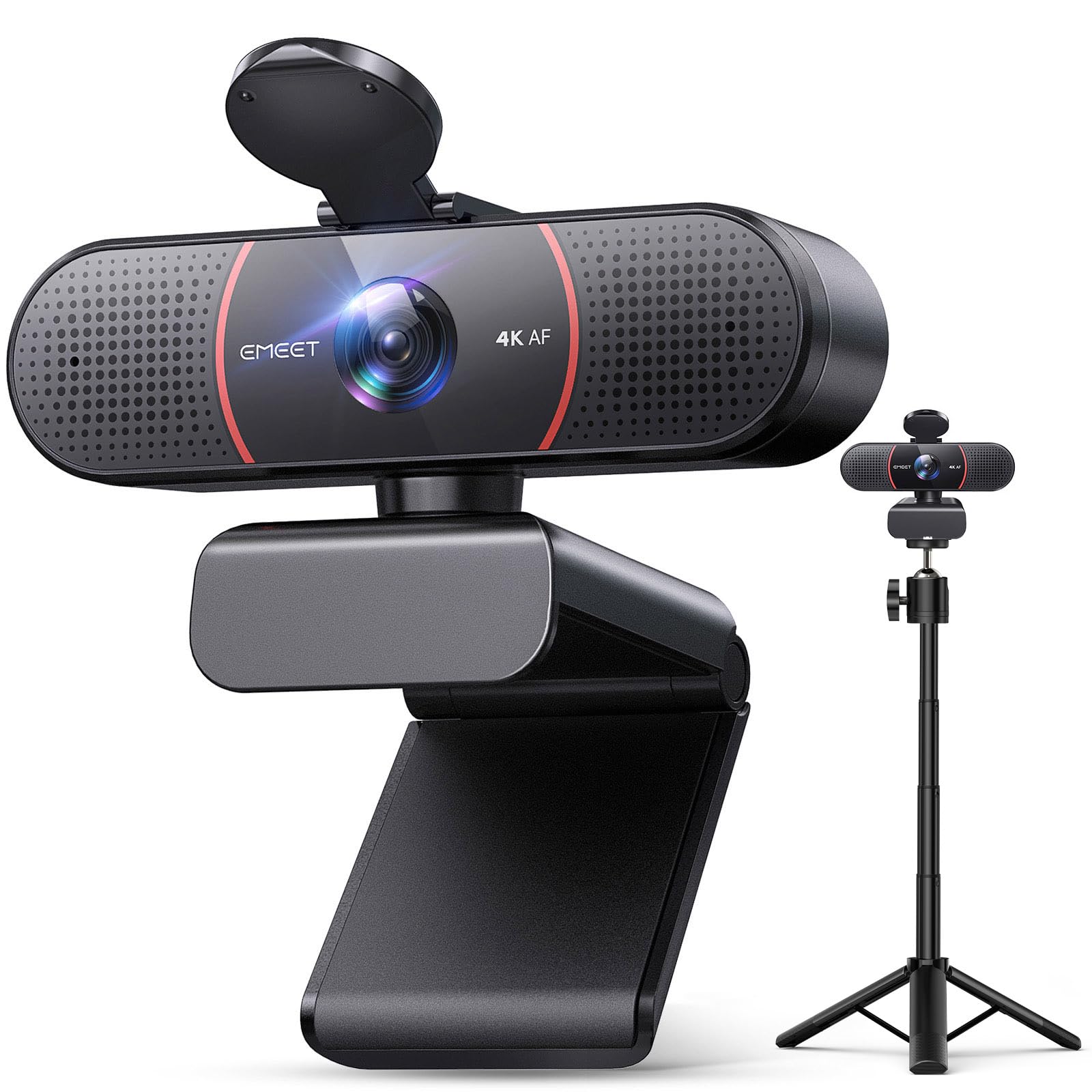 EMEET C960 4K Webcam with 8MP UHD Sony PDAF Height Automatic Light Privacy for Compatible with Tripod, Resolution, Sensor, Autofocus, Built-in
EMEET C960 4K Webcam with 8MP UHD Sony PDAF Height Automatic Light Privacy for Compatible with Tripod, Resolution, Sensor, Autofocus, Built-in