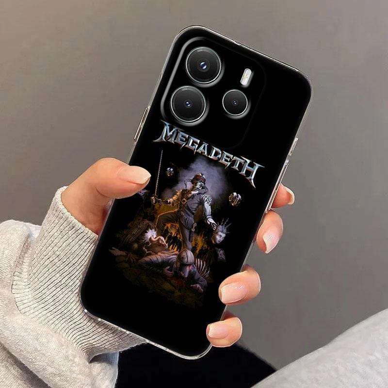 M-Megadeth Logo Skull Metal Band Phone Case For Xiaomi Redmi 14C 13C 10C Cover for Redmi Note 14 13 12 11 10 9 8 Pro Clear Funda Redmi 13C 5G
M-Megadeth Logo Skull Metal Band Phone Case For Xiaomi Redmi 14C 13C 10C Cover for Redmi Note 14 13 12 11 10 9 8 Pro Clear Funda Redmi 13C 5G