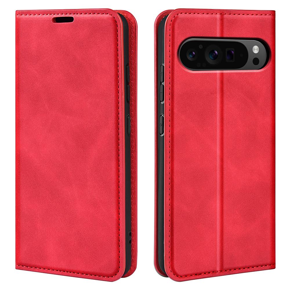 For Google Pixel 9 Pro XL Cell Phone Case Skin-Touch Magnetic Closing PU Leather Shockproof Cover Red
For Google Pixel 9 Pro XL Cell Phone Case Skin-Touch Magnetic Closing PU Leather Shockproof Cover Red