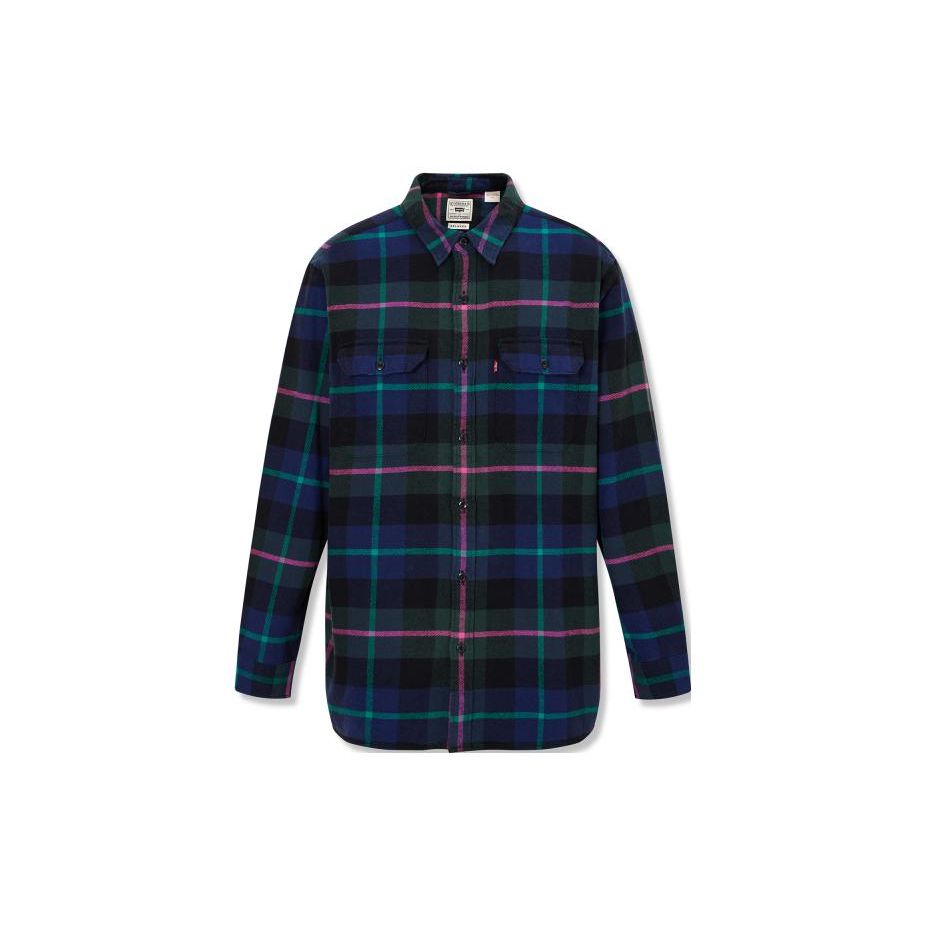 Рубашка мужская Levis в клетку с цветными блоками, с острым воротником, с длинным рукавом 19573-0201 L
Рубашка мужская Levis в клетку с цветными блоками, с острым воротником, с длинным рукавом 19573-0201 L