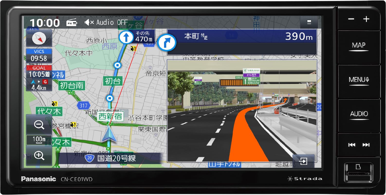 Panasonic Car Navigation Strada 7V Wide Full Segment Drive Recording Cooperation Equipped with HD LCD Compatible with Nationwide City Maps Bluetooth
Panasonic Car Navigation Strada 7V Wide Full Segment Drive Recording Cooperation Equipped with HD LCD Compatible with Nationwide City Maps Bluetooth