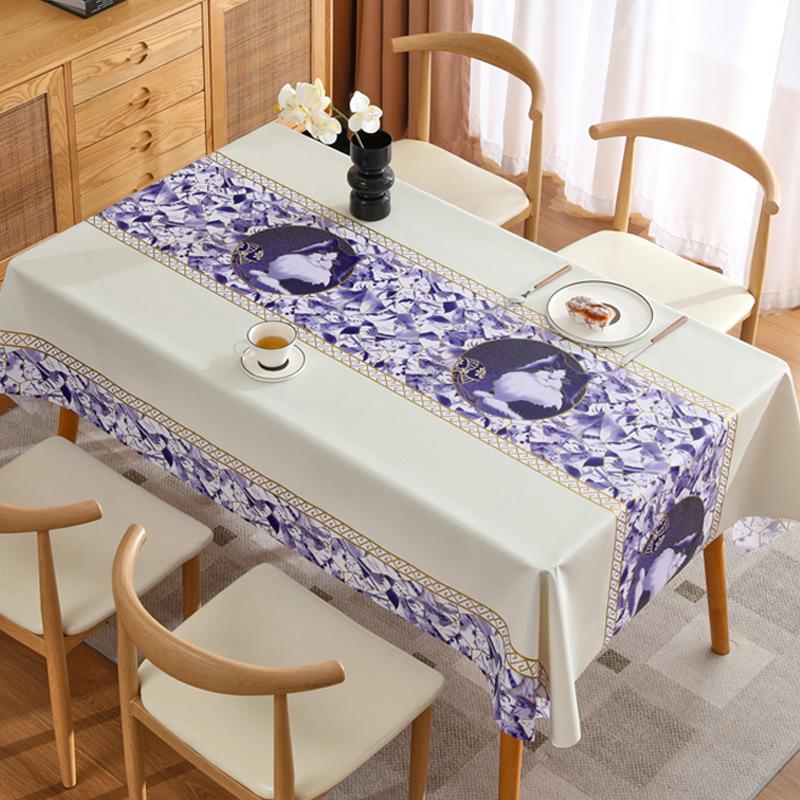 Wind Waterproof And Oil-Proof Leave-In Tablecloth Cartoon Tablecloth Dining Table Mat Atmosphere Coffee Table Cloth 120*120cm
Wind Waterproof And Oil-Proof Leave-In Tablecloth Cartoon Tablecloth Dining Table Mat Atmosphere Coffee Table Cloth 120*120cm