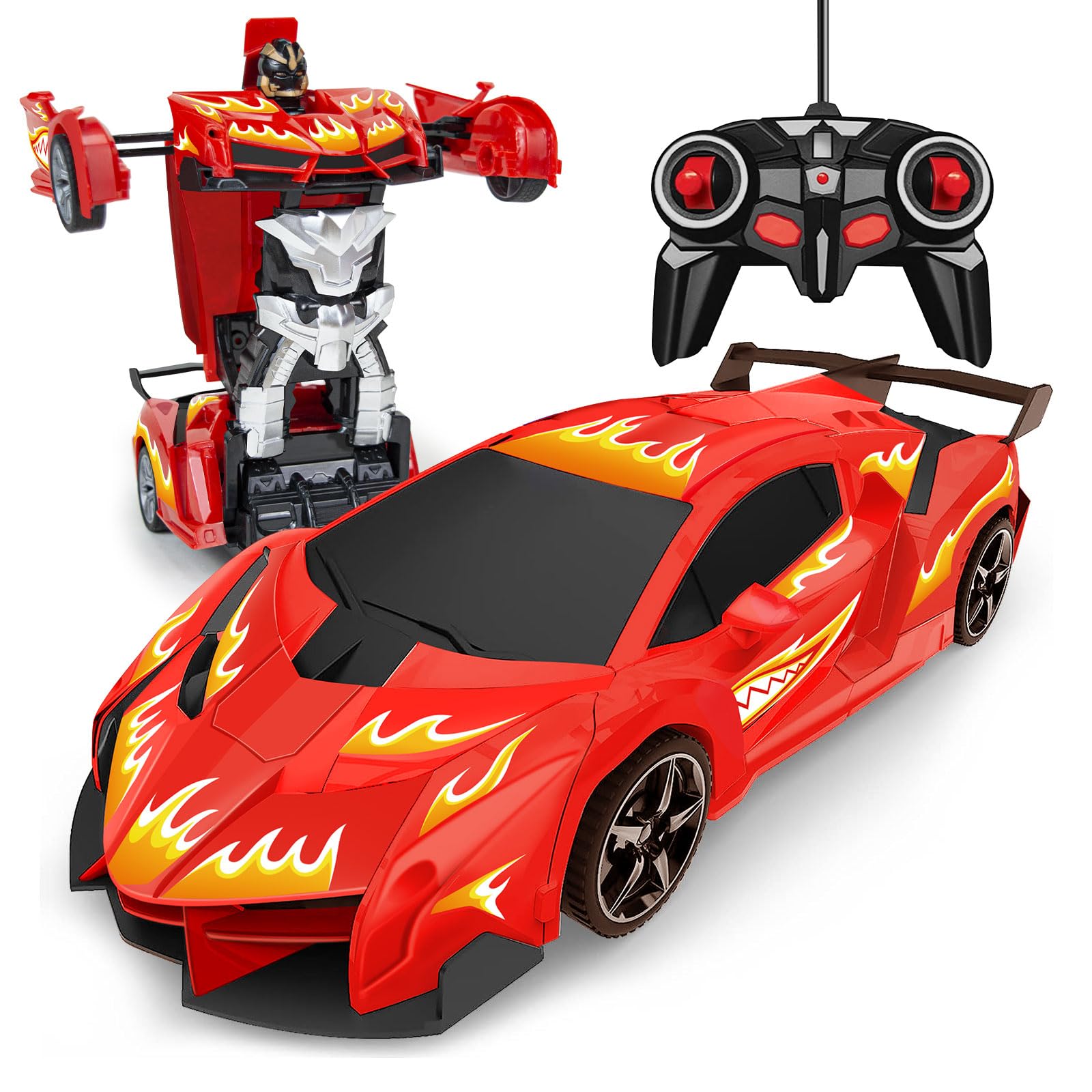 Tcvents RC Car Transformation Car Toy Transformation Robot RC Car Remote Control RC Car Multifunctional Robot Toy Rotation 360 Grade For Children
Tcvents RC Car Transformation Car Toy Transformation Robot RC Car Remote Control RC Car Multifunctional Robot Toy Rotation 360 Grade For Children