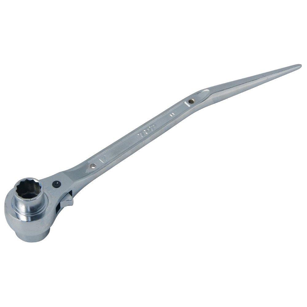 TOP Industrial Ratchet Wrench Tatsuya Fully Made in Japan (TOP) Model, Polished, Scaffolding/Construction Tool, 17x21mm, RM-17x21N-BT-SV,
TOP Industrial Ratchet Wrench Tatsuya Fully Made in Japan (TOP) Model, Polished, Scaffolding/Construction Tool, 17x21mm, RM-17x21N-BT-SV,