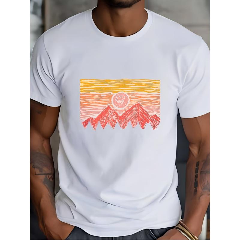 European sizes Sunrise Mountain T-shirt - Perfect Gift for Summer Festivals, Ideal for Company Team-Building, Trendy Summer Outfit, Casual Wear 4XL білий
European sizes Sunrise Mountain T-shirt - Perfect Gift for Summer Festivals, Ideal for Company Team-Building, Trendy Summer Outfit, Casual Wear 4XL білий