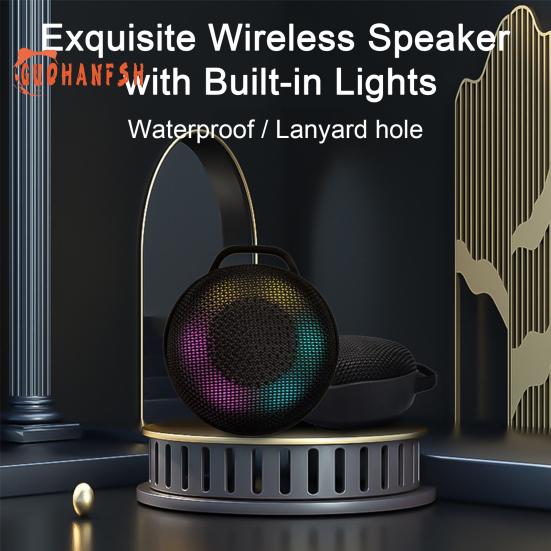 Портативный Bluetooth-совместимый динамик 5.0 с красочной подсветкой, отверстием для подвешивания, кнопочным управлением и длительным временем ожидания — беспроводной динамик
Портативный Bluetooth-совместимый динамик 5.0 с красочной подсветкой, отверстием для подвешивания, кнопочным управлением и длительным временем ожидания — беспроводной динамик