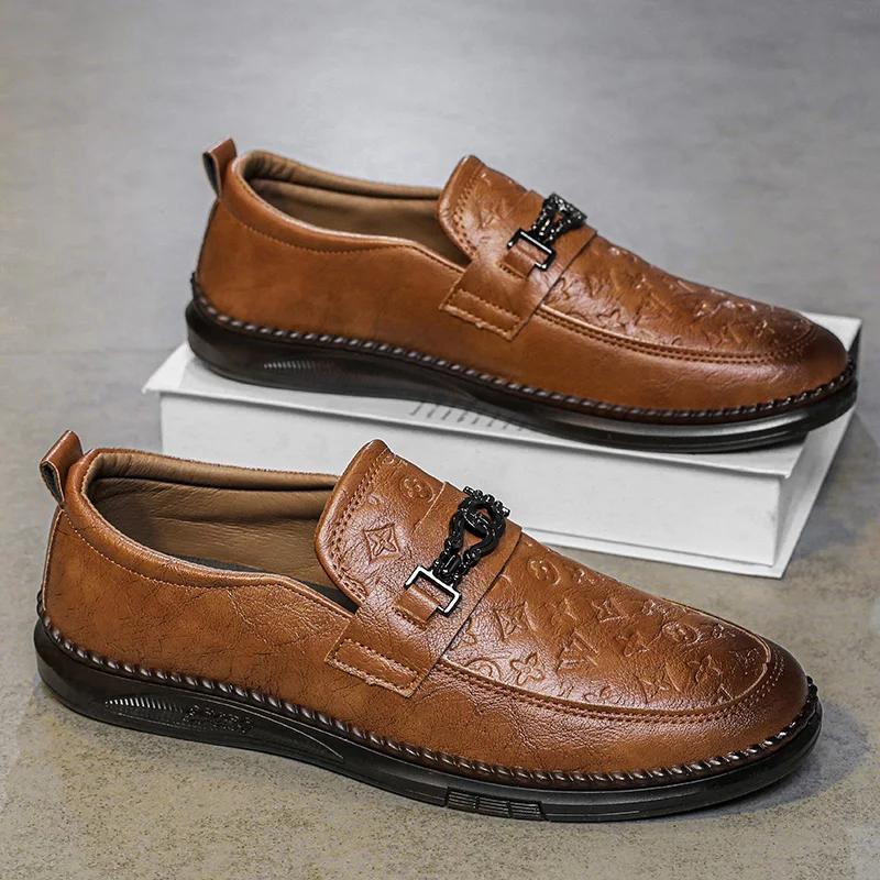 Роскошные брендовые кожаные мужские повседневные туфли, высококачественные итальянские мужские мокасины, дышащие формальные мужские туфли, туфли для вождения без застежек 41
Роскошные брендовые кожаные мужские повседневные туфли, высококачественные итальянские мужские мокасины, дышащие формальные мужские туфли, туфли для вождения без застежек 41