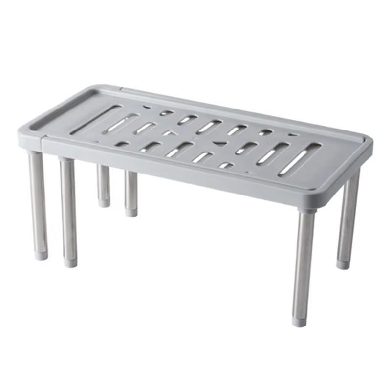 Kitchen Cabinet Counter Shelf Kitchen Organizer Racks Expandable Stackable Fit For Bathroom Under Sink Pantry Desktop Storage светло-серый
Kitchen Cabinet Counter Shelf Kitchen Organizer Racks Expandable Stackable Fit For Bathroom Under Sink Pantry Desktop Storage светло-серый