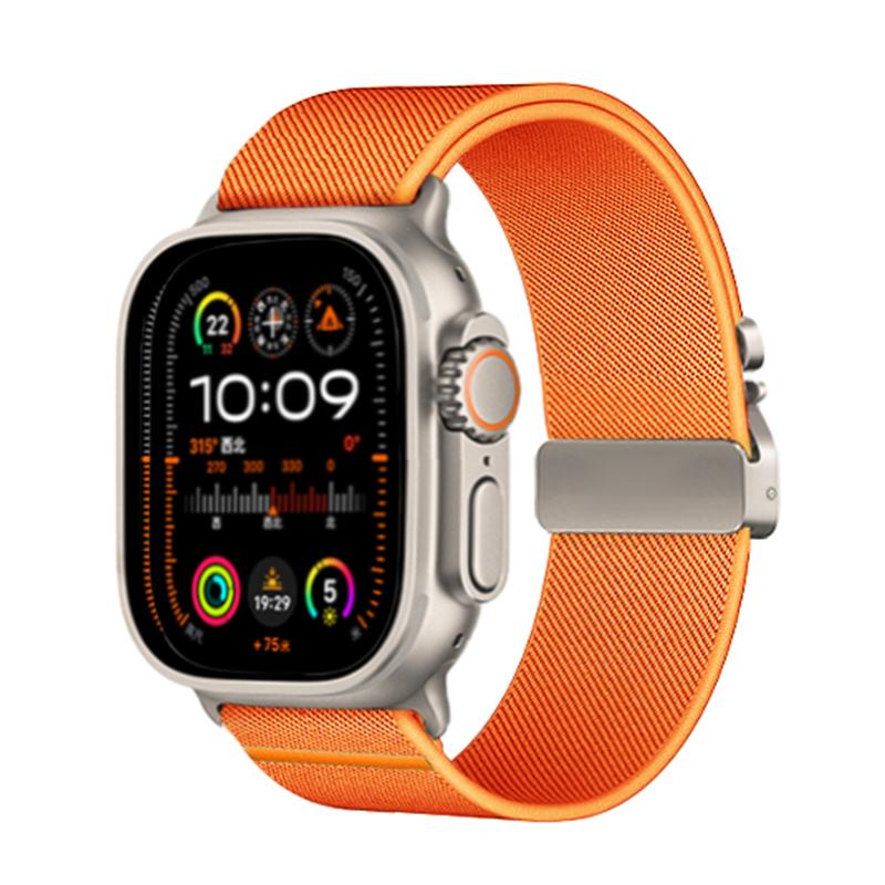 Strap for Apple Watch Series 10 46mm/Ultra 2/Ultra 49mm/9 8 7 45mm/SE (2023) SE (2022) SE 6 5 4 44mm/3 2 1 42mm Nylon Band Dark Grey
Strap for Apple Watch Series 10 46mm/Ultra 2/Ultra 49mm/9 8 7 45mm/SE (2023) SE (2022) SE 6 5 4 44mm/3 2 1 42mm Nylon Band Dark Grey