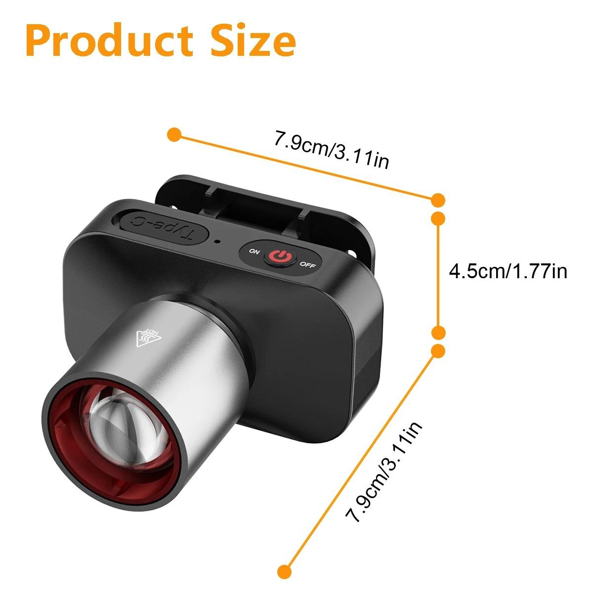 Strong Light Led Headlight Super Bright Zoom Flashlight Usb Rechargeable Long Life Outdoor Fishing Light
Strong Light Led Headlight Super Bright Zoom Flashlight Usb Rechargeable Long Life Outdoor Fishing Light
