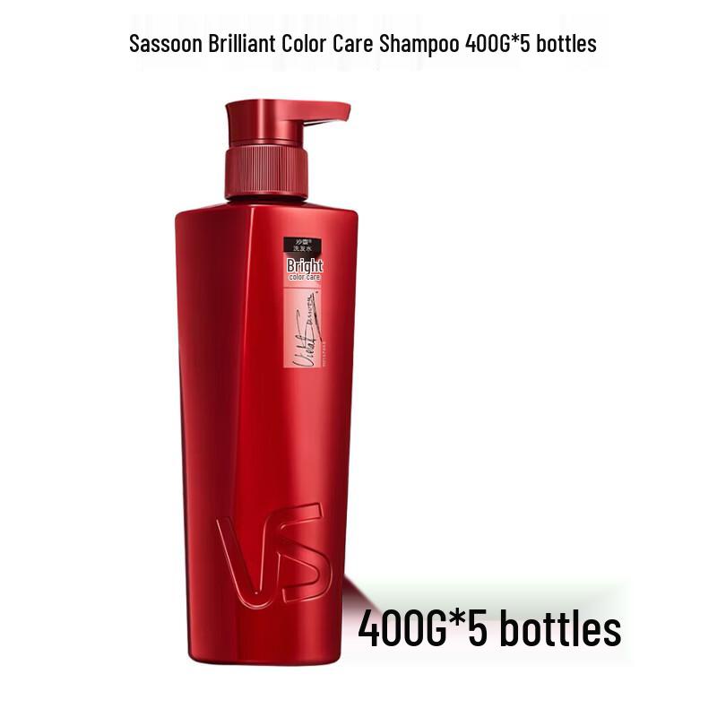 VS Sassoon Dazzling Color Protect Shampoo (5-Pack)
VS Sassoon Dazzling Color Protect Shampoo (5-Pack)