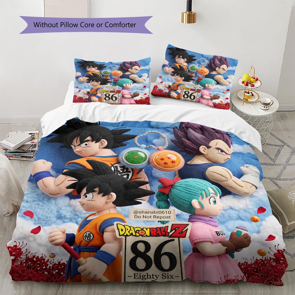 Dragon Ball Patterned Anime Pillowcase & Duvet Cover Set Bedroom Bedding Decor Great Gift for Anime Fans YUN6516 135x200cm
Dragon Ball Patterned Anime Pillowcase & Duvet Cover Set Bedroom Bedding Decor Great Gift for Anime Fans YUN6516 135x200cm