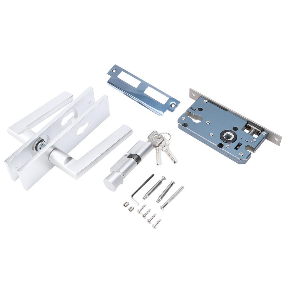 Space Aluminum Stylish European Style Home Door Lock Indoor Mechanical Door Lock
Space Aluminum Stylish European Style Home Door Lock Indoor Mechanical Door Lock