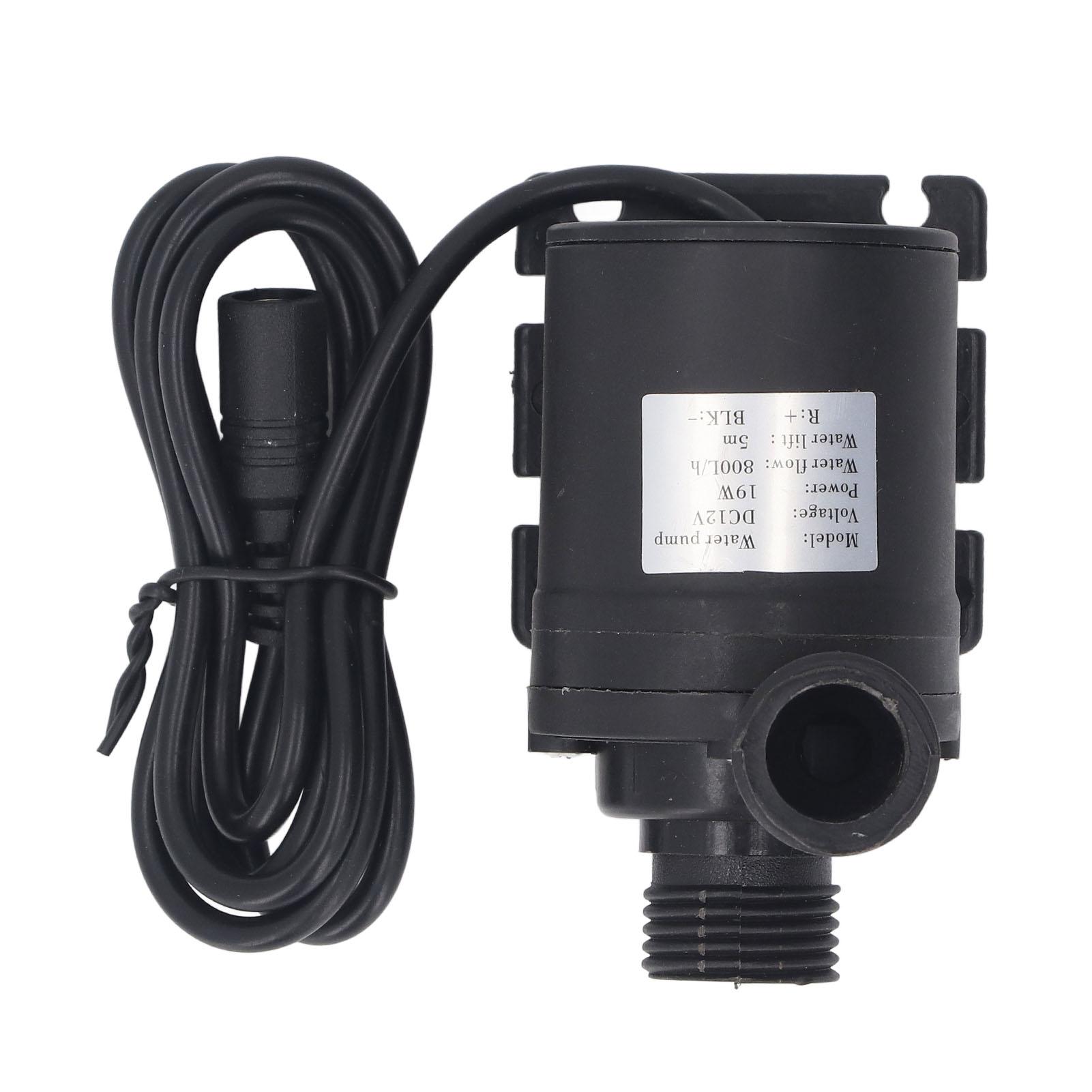 Submersible Pump 5M Lift 200GPH 800LH Silent Water Pump for Fountain Hydroponics Pond Aquarium
Submersible Pump 5M Lift 200GPH 800LH Silent Water Pump for Fountain Hydroponics Pond Aquarium