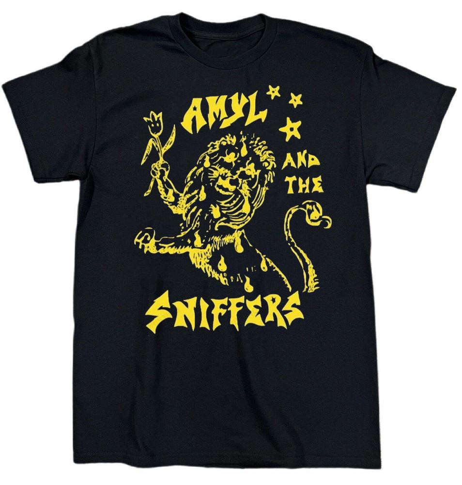 Vtg Amyl And The Sniffers Band Album Heavy Cotton Black T Shirt Unisex T-Shirt XL
Vtg Amyl And The Sniffers Band Album Heavy Cotton Black T Shirt Unisex T-Shirt XL