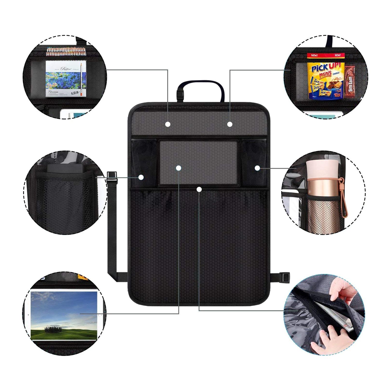 Hanging Car Organizer for Seat Back Portable Multi-Pocket Wastebasket Anti-Kick Auto Interior Accessories
Hanging Car Organizer for Seat Back Portable Multi-Pocket Wastebasket Anti-Kick Auto Interior Accessories