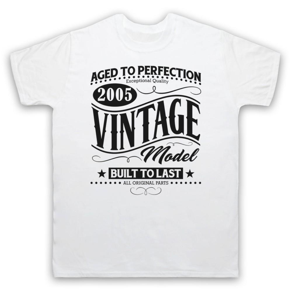 2005 Vintage Model Born In Birth Year Date Funny Age Mens And Womens T-Shirt M
2005 Vintage Model Born In Birth Year Date Funny Age Mens And Womens T-Shirt M