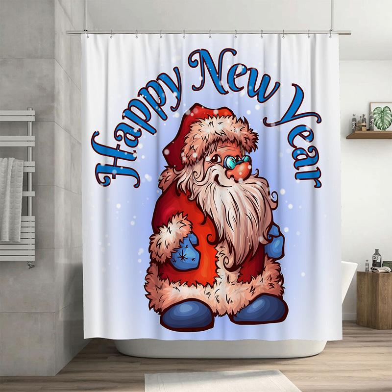 TU Festive Santa Claus Shower Curtain Christmas Holiday Decor Waterproof Bathroom Set Holiday Home Merry Christmas Xmas Gift Hol 90x180cm35x71in
TU Festive Santa Claus Shower Curtain Christmas Holiday Decor Waterproof Bathroom Set Holiday Home Merry Christmas Xmas Gift Hol 90x180cm35x71in