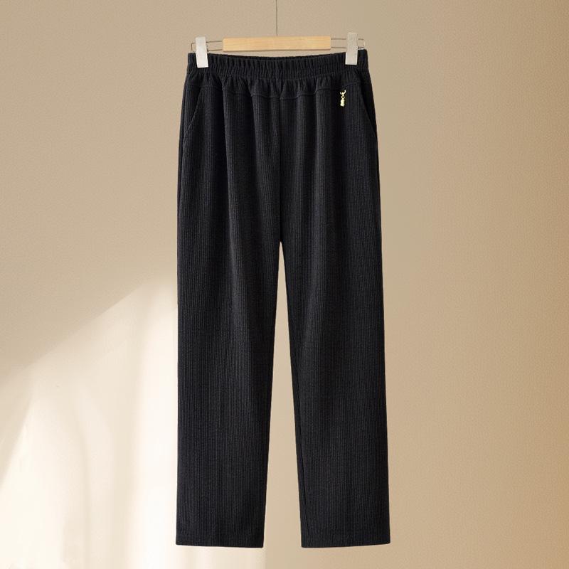 Mom s High-Waisted Striped Corduroy Pants - Spring & Autumn Casual for Middle-aged & Elderly 2XL (105-120 jin) чорний
Mom s High-Waisted Striped Corduroy Pants - Spring & Autumn Casual for Middle-aged & Elderly 2XL (105-120 jin) чорний
