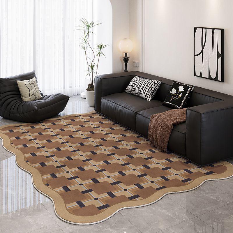 Современная Роскошная Декорация Дома Ковер Гостиная Большой Размер Противоскользящий Коврик для Кофейных Столиков Легко Чистить Декор Комнаты Коврик для Гардеробной 1.9x2.9ft(60x90cm)
Современная Роскошная Декорация Дома Ковер Гостиная Большой Размер Противоскользящий Коврик для Кофейных Столиков Легко Чистить Декор Комнаты Коврик для Гардеробной 1.9x2.9ft(60x90cm)