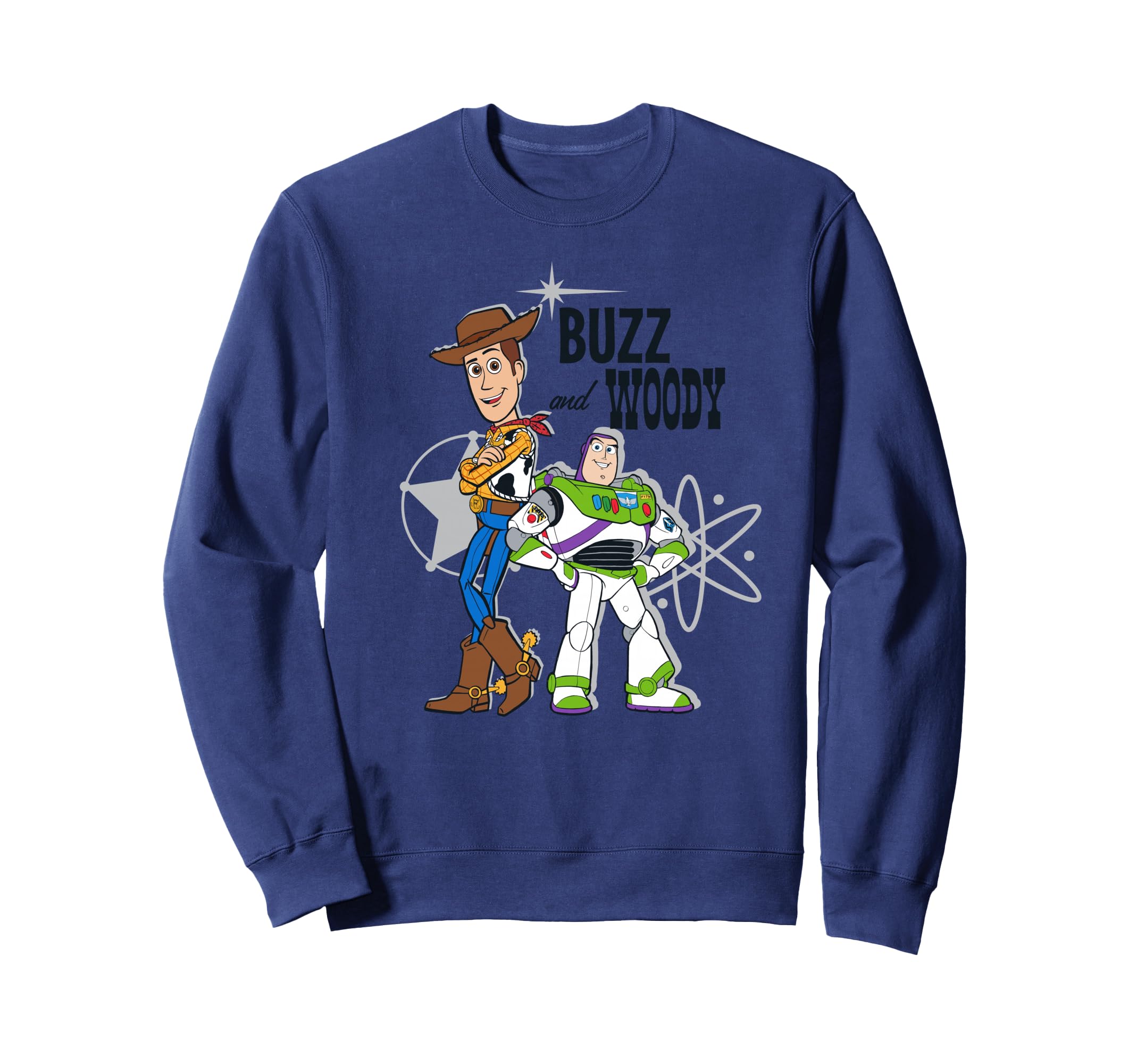 Pixar Toy Story Buzz and Woody Sweatshirt
Pixar Toy Story Buzz and Woody Sweatshirt