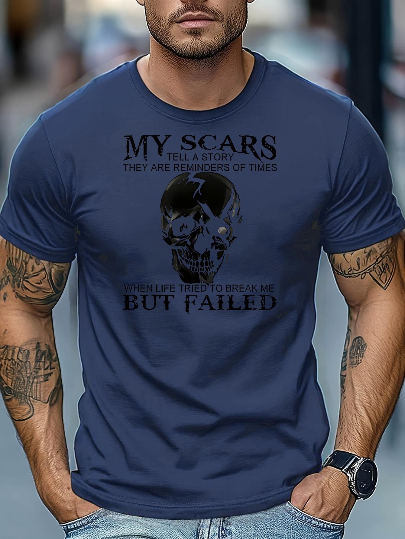 My Scars Graphic T-shirt - Black S
My Scars Graphic T-shirt - Black S
