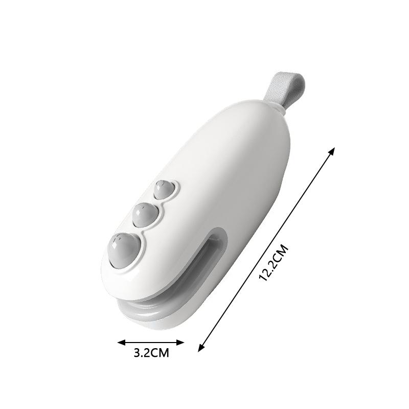 Мини-запайщик пластиковый перезаряжаемый термозапайщик для дома 2 в 1 запайщик пакетов для закусок, фруктов, специй белый
Мини-запайщик пластиковый перезаряжаемый термозапайщик для дома 2 в 1 запайщик пакетов для закусок, фруктов, специй белый